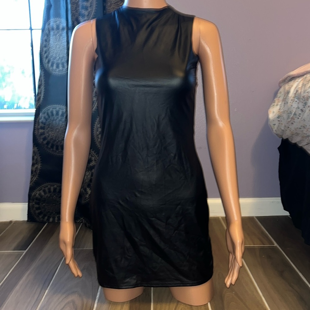 Black pleather dress! 🖤